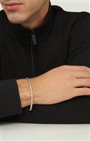 Bracciale Bikkembergs Uomo Embossed in Acciaio EMBB01WR - EMBB01WR